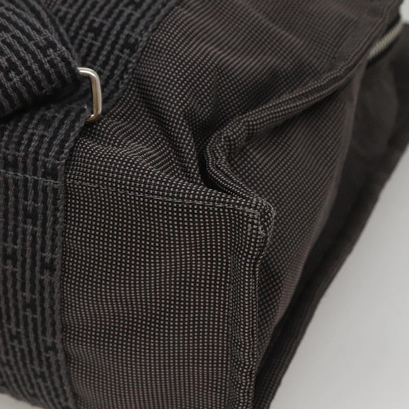 HERMES Sac A Dos MM Backpack Canvas Gray Auth MY448