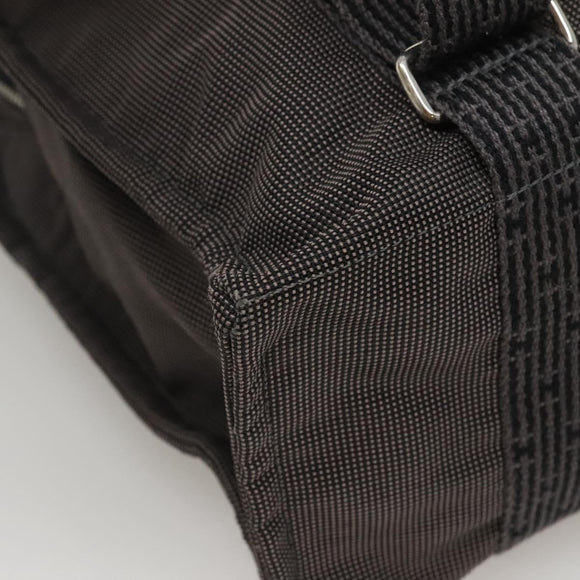 HERMES Sac A Dos MM Backpack Canvas Gray Auth MY448