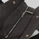 HERMES Sac A Dos MM Backpack Canvas Gray Auth MY448-6