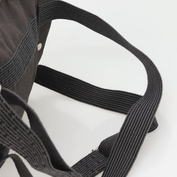 HERMES Sac A Dos MM Backpack Canvas Gray Auth MY448