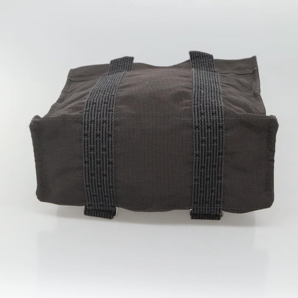 HERMES Sac A Dos MM Backpack Canvas Gray Auth MY448