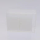 Christian Dior Clear Case plastic 2 Set Clear Auth MY472-10