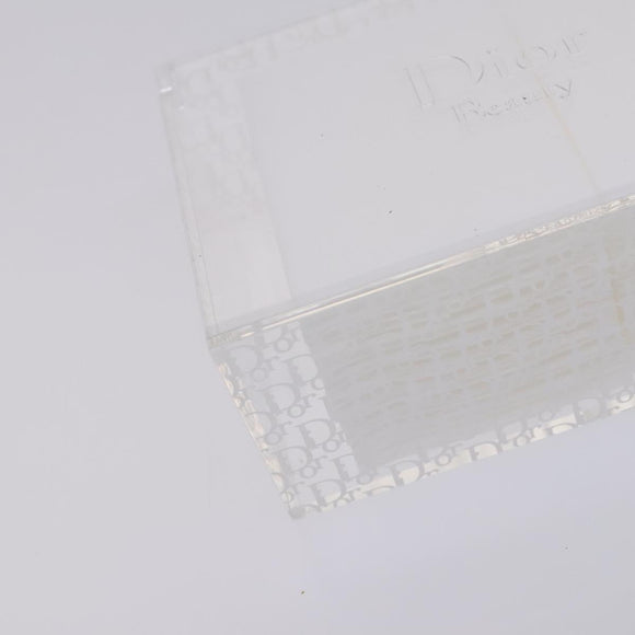 Christian Dior Clear Case plastic 2 Set Transparant Auth MY472