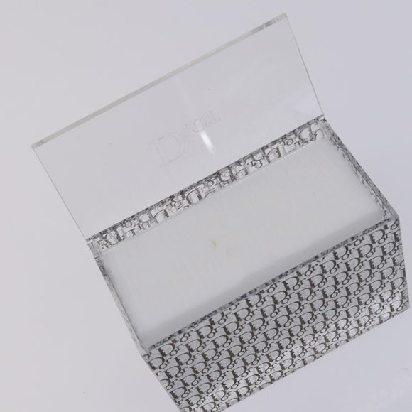 Christian Dior Clear Case plastic 2 Set Clear Auth MY472