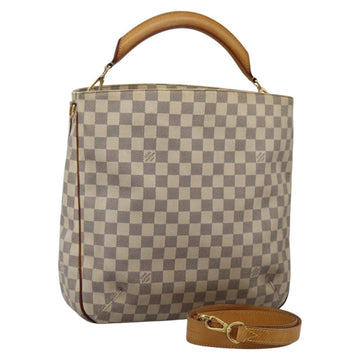 LOUIS VUITTON Damier Azur Sophie Shoulder Bag 2way N41216 LV Auth MY482