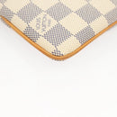 LOUIS VUITTON Damier Azur Pochette Mira MM Accessory Pouch N60027 LV Auth MY486A-16