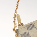 LOUIS VUITTON Damier Azur Pochette Mira MM Accessory Pouch N60027 LV Auth MY486A-19