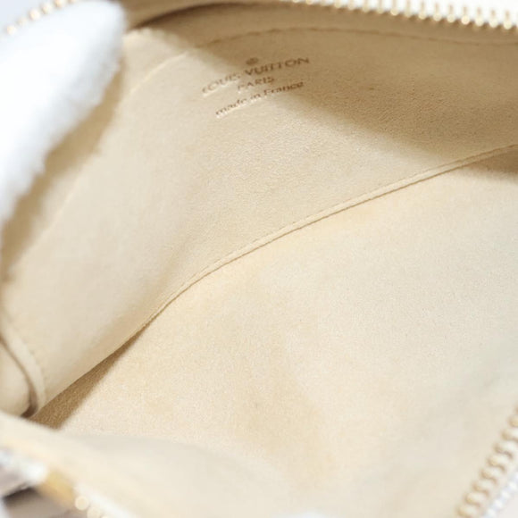 LOUIS VUITTON Damier Azur Pochette Mira MM Accessory Pouch N60027 LV Auth MY486A