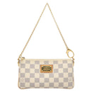 LOUIS VUITTON Damier Azur Pochette Mira MM Accessory Pouch N60027 LV Auth MY486A-13