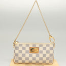 LOUIS VUITTON Damier Azur Pochette Mira MM Accessory Pouch N60027 LV Auth MY486A-12