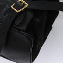 GUCCI Bamboo Backpack Suede Leather Black Gold 003 58 0016 Auth nb007-19