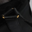 GUCCI Bamboo Backpack Suede Leather Black Gold 003 58 0016 Auth nb007-9