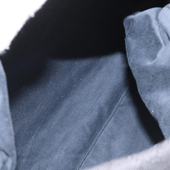 GUCCI GG Canvas Shoulder Bag Black 101292 Auth nb011