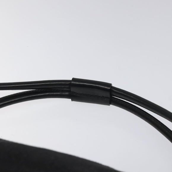 GUCCI GG Canvas Shoulder Bag Black 101292 Auth nb011