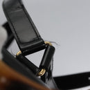 GUCCI Bamboo Backpack Patent leather Black 003 2058 0030 Auth nb014-8