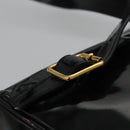 GUCCI Bamboo Backpack Patent leather Black 003 2058 0030 Auth nb014-22