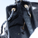 GUCCI Bamboo Backpack Patent leather Black 003 2058 0030 Auth nb014-29