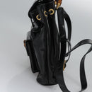 GUCCI Bamboo Backpack Patent leather Black 003 2058 0030 Auth nb014-3