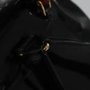 GUCCI Bamboo Backpack Patent leather Black 003 2058 0030 Auth nb014-15