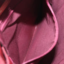 BURBERRY Nova Check Shoulder Bag Canvas Beige Gold Auth nb028-19