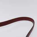 BURBERRY Nova Check Shoulder Bag Canvas Beige Gold Auth nb028-8