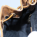 GUCCI Bamboo Backpack Patent leather Bronze Gold 003 1705 0030 Auth nb030-29