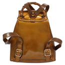 GUCCI Bamboo Backpack Patent leather Bronze Gold 003 1705 0030 Auth nb030-2