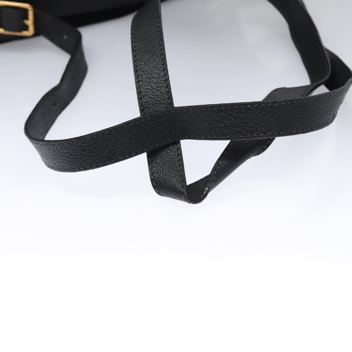 GUCCI Bamboo Backpack Suede Leather Black Gold 003 1705 0030 Auth nb031 GUCCI Bamboo Backpack Enamel Gold 003 1705 0030 Auth BA4926  main image 4