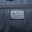 GUCCI GG Canvas Tote Bag Nylon Outlet Black Silver 268639 Auth nb032-18