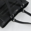 GUCCI GG Canvas Tote Bag Nylon Outlet Black Silver 268639 Auth nb032-6