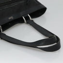GUCCI GG Canvas Tote Bag Nylon Outlet Black Silver 268639 Auth nb032-7