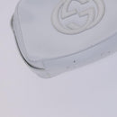 GUCCI Shoulder Bag Patent leather White Auth nb038-9