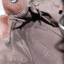 GUCCI GG Canvas Shoulder Bag Beige Silver 121023 Auth nb042-19