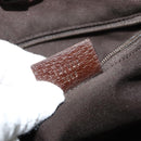 GUCCI GG Canvas Shoulder Bag Beige Silver 121023 Auth nb042-12