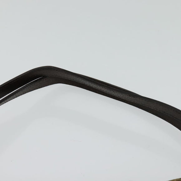 GUCCI GG Canvas Shoulder Bag Beige Silver 121023 Auth nb042