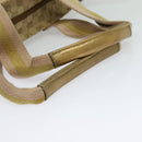 GUCCI GG Canvas Sherry Line Tote Bag Beige Pink gold 131230 Auth nb048-7