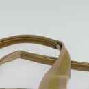 GUCCI GG Canvas Sherry Line Tote Bag Beige Pink gold 131230 Auth nb048-8