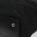 GUCCI GG Canvas Tote Bag Black Silver 120840 Auth nb060-15