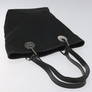 GUCCI GG Canvas Tote Bag Black Silver 120840 Auth nb060-6