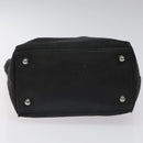 GUCCI GG Canvas Tote Bag Black Silver 120840 Auth nb060-5