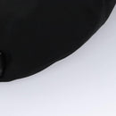 GUCCI Web Sherry Line Shoulder Bag Nylon Silver Black Red 246409 Auth nb073-14