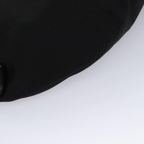 GUCCI Web Sherry Line Shoulder Bag Nylon Silver Black Red 246409 Auth nb073