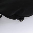 GUCCI Web Sherry Line Shoulder Bag Nylon Silver Black Red 246409 Auth nb073-16