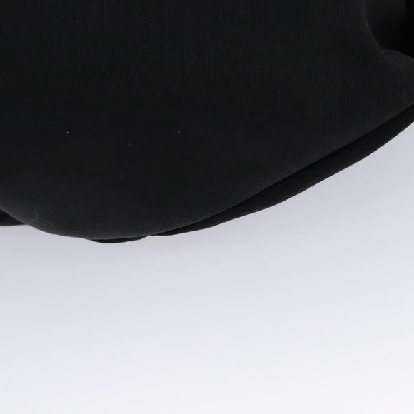 GUCCI Web Sherry Line Shoulder Bag Nylon Silver Black Red 246409 Auth nb073