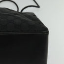 GUCCI GG Canvas Tote Bag Black 109141 Auth nb078-18