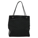 GUCCI GG Canvas Tote Bag Black 109141 Auth nb078-13