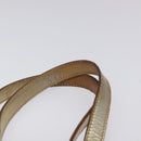 GUCCI GG Canvas Tote Bag Gold 002 1099 Auth nb079-8