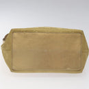 GUCCI GG Canvas Tote Bag Gold 002 1099 Auth nb079-5