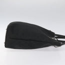 GUCCI GG Canvas Tote Bag Black Silver 120836 Auth nb105-3