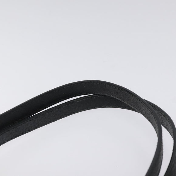 GUCCI GG Canvas Tote Bag Black Silver 120836 Auth nb105